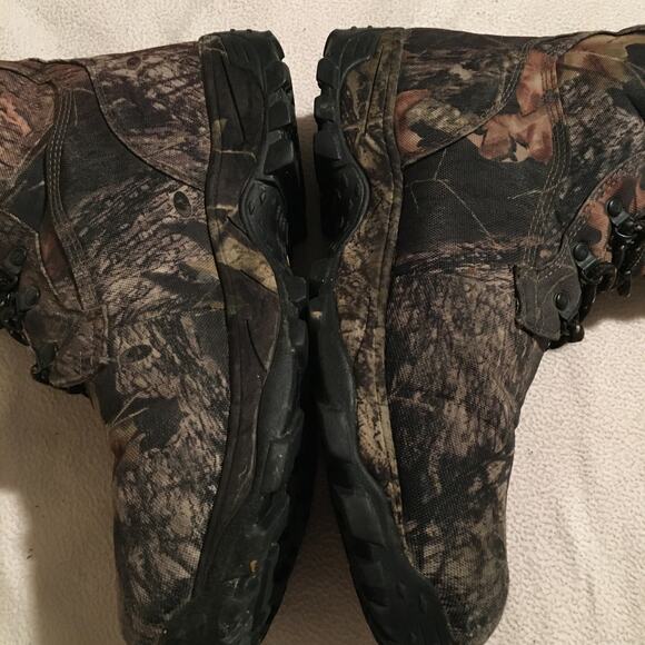 Herman Survivors Hollow Point Boots Camo 600 Gram Thinsulate Ultra Men’s Sz 12 - Picture 8 of 14